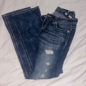 Miss Me Dark Blue Boot Cut Jeans